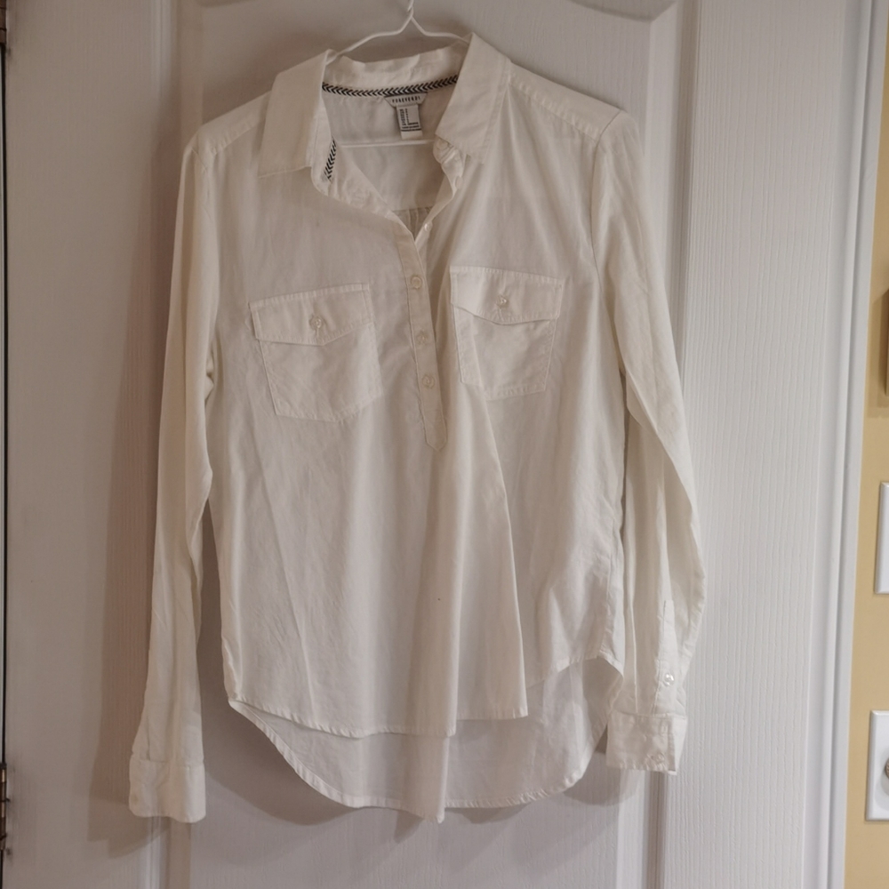 2 for 15 white cotton shirt